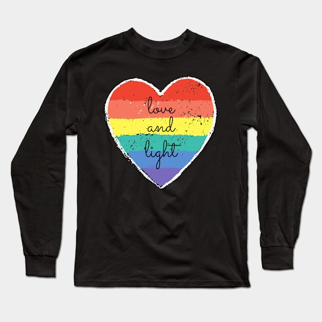 Love and Light Long Sleeve T-Shirt by Grace's Grove Audio